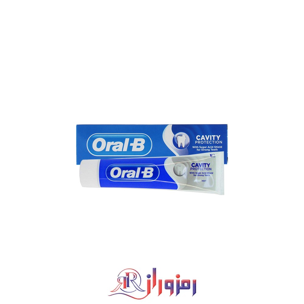 خمیر دندان اورال بی مدل cavity حجم 100 میل